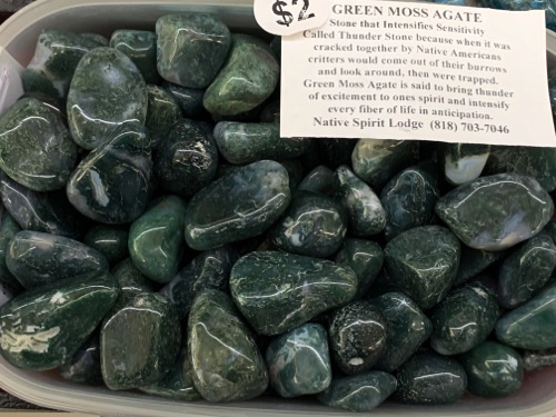 Green Moss Agate Green Moss Agate